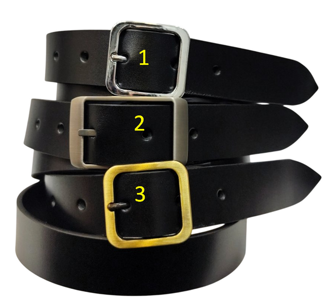 Ремені чорні. 3.5 см 7504BLACK фото